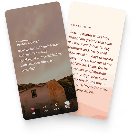 The Bible App's daily verse, devotional and Guided Prayer